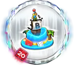 Build A Boat for a Top Hat badge icon — The Hunt: Roblox 20 main reward for 2018